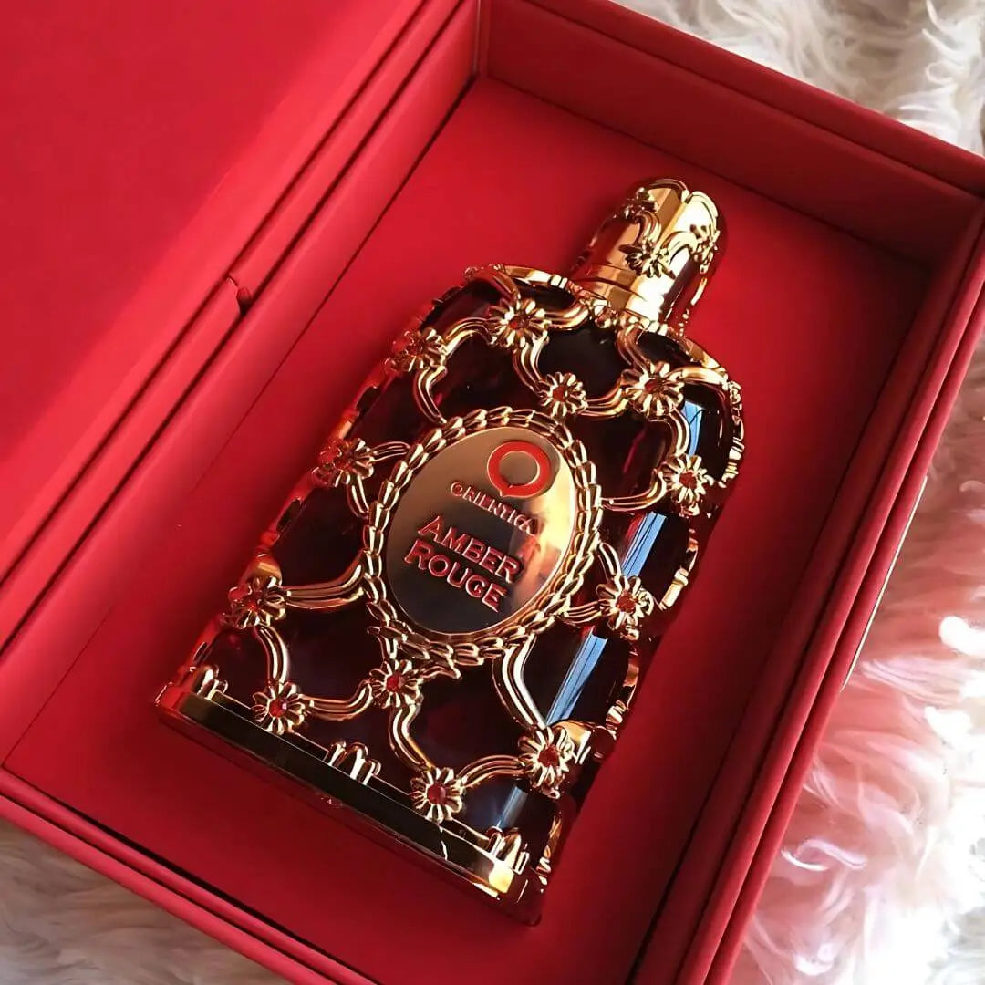 ICONICA FRAGANCIA ORIENTICA AMBER ROUGE + PERFUMERO ✨