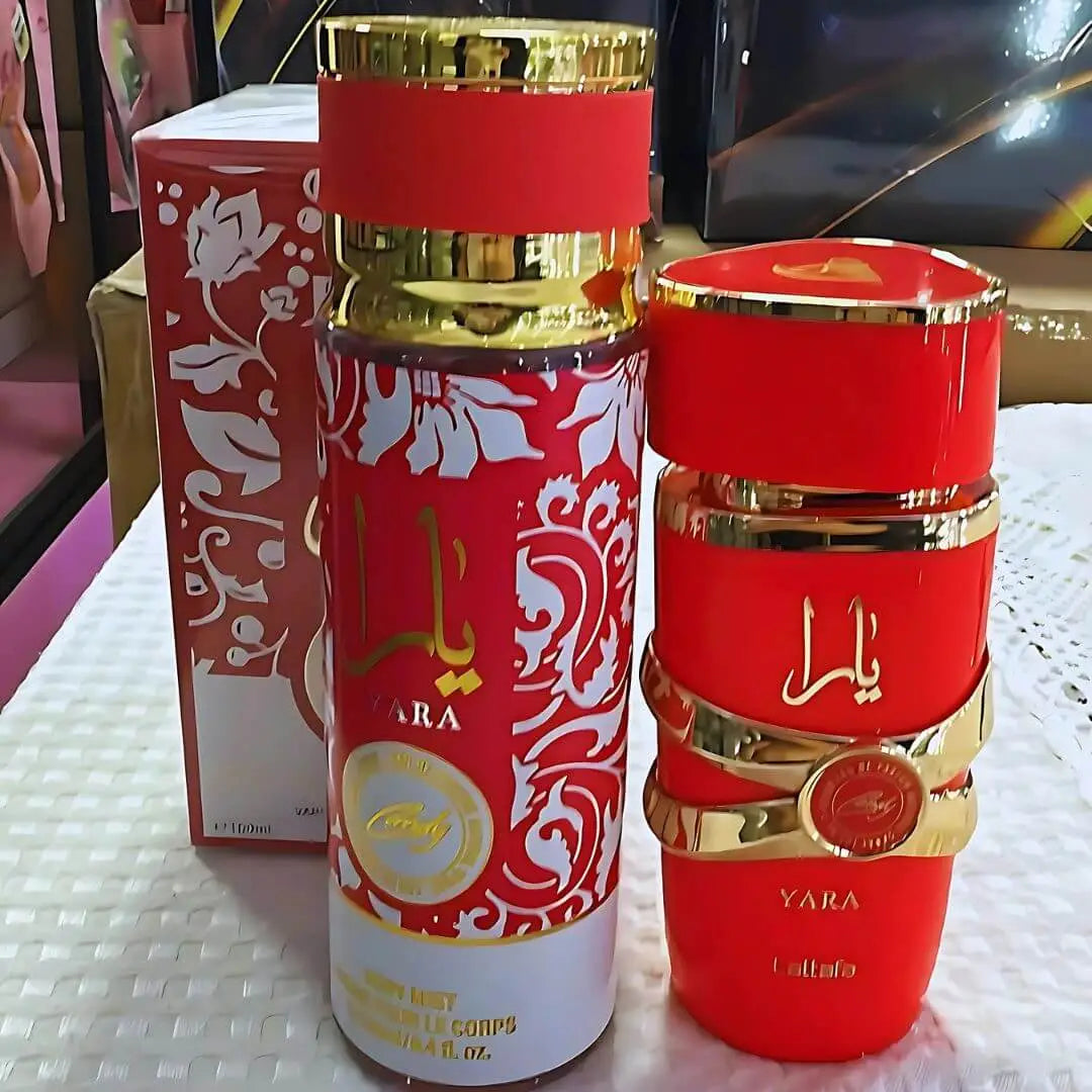 MEGA COMBO YARA CANDY + SPLAHS CANDY 250ML + PERFUMERO